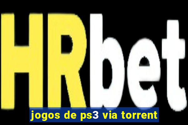 jogos de ps3 via torrent